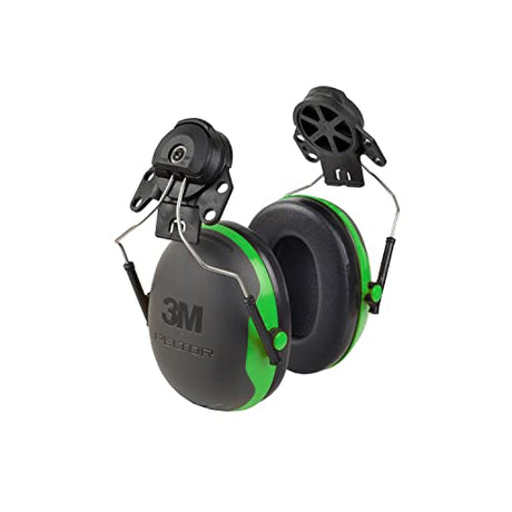 3M PELTOR Ear Muffs, Noise Protection, Hard Hat Attachment, NRR 21 dB, Construction, Manufacturing, Maintenance, Automotive, Woodworking, 3M Personal Protective Equipment