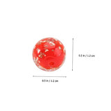 Anneome 8pcs DIY Beads Unfinished Beads Gemstone Bracelet Crackle Lampwork Beads Crackle Looser Beads Making Beads Glass Bead Bracelets Bulk Jewelry Anneome