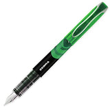 Zebra Fuente - Disposable Fountain Pen - Black, Blue, Red, Green, & Violet Ink - Pack of 5 Zebra Pen