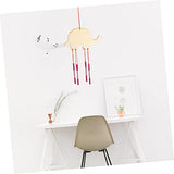 EXCEART 12pcs Decor Kits Ages Accessories Arts Homemade Unfinished Shaped Bell Gifts Garden Animals Indoor Blank Toys Wind Crafts Making Boys EXCEART