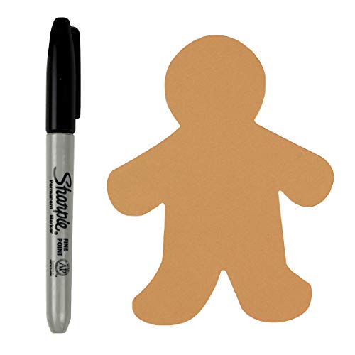 Hygloss Products People Paper Cut Outs Culturally Diverse Family, Cardstock, 5" Wee Kid-24 ct, 5-Inch, Assorted 24 Count Hygloss