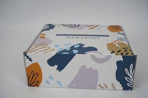 UHAPEER Macrame Kits for Adults Beginners, DIY Macrame Plant Hanger Kit and Macrame Supplies, with 3 mm Macrame Cord Cotton, Macrame Meads, Wooden UHAPEER