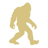 Bigfoot Cutout Unfinished Wood Sasquatch Halloween Door Hanger Shaped Canvas Style 1 (12") Diverse Woodworking