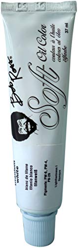 Bob Ross R6710 Ross Soft Oil Color TITANWHITE, 37-Ml, Titanium White - WoodArtSupply