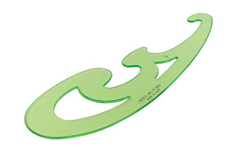 Pacific Arc French Curve Set, 3 Shapes, Clear Curve Ruler, Drafting Tools, Drawing Tools, Woodworking Tools, Comic Template Tool Pacific Arc