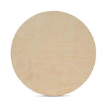 Wood Circles 14 inch 1/2 inch Thick, Unfinished Birch Plaques, Pack of 3 Wooden Circles for Crafts and Blank Sign Rounds, by Woodpeckers Woodpeckers