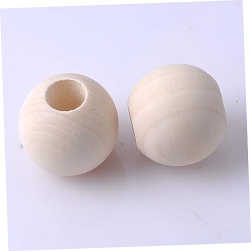 SEWOART 1 Set Beaded Wood Ring Set Unfinished Wood Tapestry Wood Circles Wooden Beads Nativity Craft Wooden Rings for Crafts Natural Beading Kits SEWOART