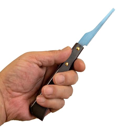 RANSHOU Japanese Mini Hobby Saw 3" Made in JAPAN, Japanese Small Pull Saw for Wood, Plastic, PVC, Crafts, Wood Handle RANSHOU
