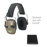 Honeywell Ademco Howard Leight Impact Sport Bluetooth 5.0 Electronic Shooting Earmuff (R-02548) Od Green HOWARD LEIGHT