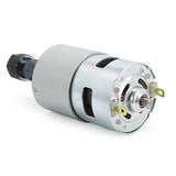 RATTMMOTOR DC Motor CNC 775 Spindle Motor 100W 12-24VDC 20000RMP + ER11 Collet for DIY Mini CNC Router 3018 3018Pro 3018Pro-Max 3018Pro-N 1610 RATTMMOTOR