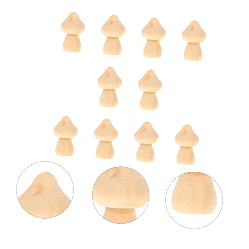 COHEALI 30 Pcs DIY Wooden Ornaments Peg Doll Family Wooden People Unpainted Wooden Figurines Peg Doll Wood Bodies Unfinished Wooden Pegs Nativity COHEALI