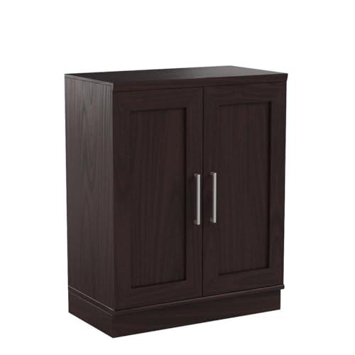 Sauder HomePlus Base Pantry cabinets, L: 29.61" x W: 17.01" x H: 37.40", Dakota Oak finish Sauder