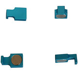 XYC Upgraded Strong Big Magnetic Parallel Keepers,Holders. Vise,CNC,Kurt,Machinist Tools(Stronger Magnetic Blue) XYC