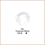 Artecho Professional Acrylic Paint, Titanium White (120ml / 4.05oz) Tubes, Art Craft Paints for Canvas, Rock, Stone, Wood, Fabric, Art Supplies for Artecho