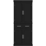 Yaheetech 72" Kitchen Buffet Cabinet Sideboard, Utility Storage Cabinet with Doors, Drawer and Adjustable Shelves, Freestanding Pantry Cupboard for Yaheetech