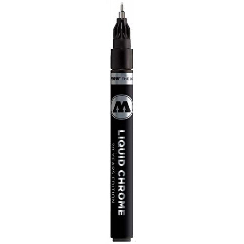 Molotow Liquid Chrome Alcohol Paint Pump Marker, 1mm, 1 Each MOLOTOW