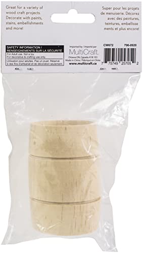 Mini Wood Barrel 72x52mm - Forever in Time