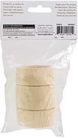 Mini Wood Barrel 72x52mm - Forever in Time