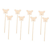 Operitacx 8pcs Wand Unfinished Fairy Wands DIY Fairy Wand Princess Wand Unfinished Fairy Sticks Princess Crafts Kid Toys for Girls Fairy Wands for Operitacx