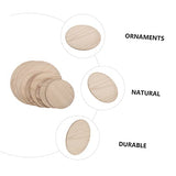 TEHAUX 9Pcs Painted Round Wood Chips Unfinished Wood Rounds Unfinished Wooden Circle Centerpieces Rustic Circle Wood disc Easter Wood Embellishment TEHAUX