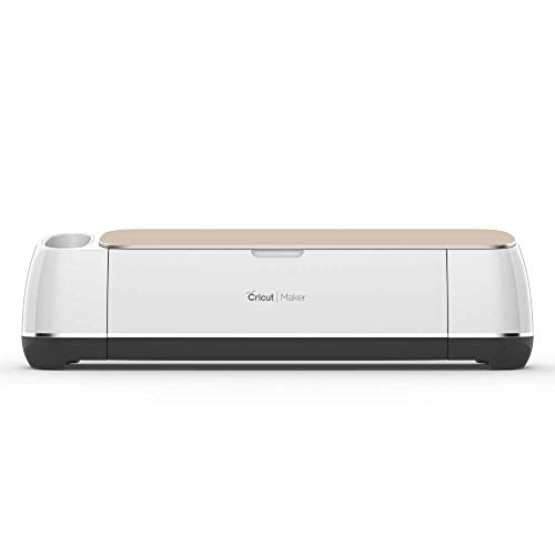 Cricut Maker - Smart Cutting Machine - With 10X Cutting Force, Cuts 300+ Materials, Create 3D Art, Home Decor, Bluetooth Connectivity, works with - WoodArtSupply