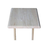 International Concepts Sofa Server Table, Unfinished IC International Concepts