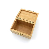 ARTIBETTER 1pc Box Wooden Storage Box Small Jewelry Cabinet with Lock Makeup Organizer for Drawer Unfinished Small Jewelry Storage Organizer Pen ARTIBETTER