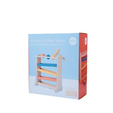 Twefex Montessori Ball Tracker, Award Winning Durable Pound A Ball Drop Toy, Early Developmental Montessori Toys, Wooden Toys for Toddlers 1-3 Year Twefex