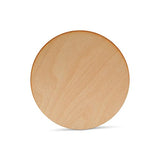 8-inch Wood Circles, 1/8-inch Thick with Rustic Burnt Edges, Pack of 5 Birch Plywood Discs, Wood Rounds, Unfinished Wood Circles for Crafts, by Woodpeckers