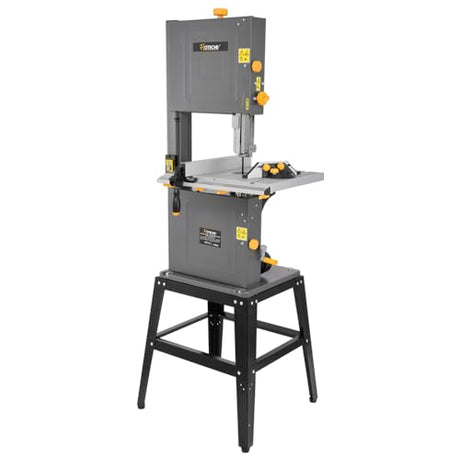 Hoteche 12-Inch Band Saw 7-Amp Two-Speed Benchtop with Stand for Woodworking and Metal Cutting, 1HP Hoteche