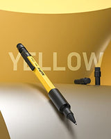 Nicpro 1.3 mm Mechanical Pencils Set with 12 Lead Refill, Eraser - Weatherproof Metal Barrel, Heavy Duty Carpenter Pencil for Outdoor Marking Nicpro