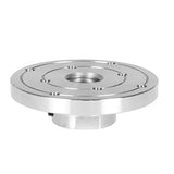 findmall 4 Inch Steel Wood Lathe Face Plate 1 Inch x 8TPI Threaded with Locking Set Screw for Wood Lathe Turning Reversing Lathes findmall