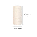 Healifty 1 Set 133PCS Weaving kit Plant Wall Hanger Knitting Supplies Accessories Hanging Tapestry Wood Beads for Macrame Wood Rings for Crafts Healifty