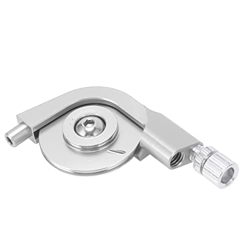 Bike Accessories, V Brake Stroke Converter Aluminum Alloy CNC Machining V Brake Caliper Regulator for Road Cycling(Silver) V Brake Adapter V Brake VGEBY