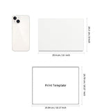 PYD Life 4 Pack Sublimation Photo Frame Home Decor Blanks 10" x 8" Rectangular 0.6 Inch Thickness MDF Hardboard White Wall Hanging with Stand for PYD Life