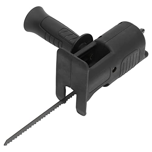 Cordless Drill Reciprocating Saw Attachment Kit with Metal Wood Cutting Jig Saws Blades, Electric Drill Modified Jigsaw Sabre Saw Adapter for Metal Pissente