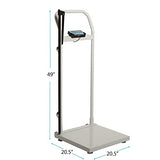 Salter Brecknell BLHS302121-660L HS-300 Physician Scale, Mild Steel with Durable Powder Coated White Finish Brecknell