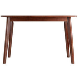 Winsome 94848 Shaye Dining Table, Walnut, 47.2x29.53x29.13 Winsome