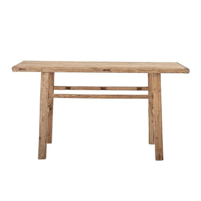 Bloomingville Reclaimed Wood Console Table, Natural - WoodArtSupply