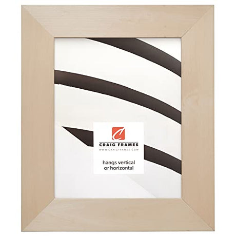 Craig Frames DIY Unfinished Wood Picture Frame, 11 x 14 Inch, Natural Craig Frames