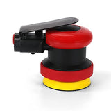 3 Inch Finishing Palm Pneumatic Sander Tool,3", 3/32”Mini DA Air Sander for corner POWER AERO NOVIA