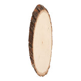 Walnut Hollow Basswood Round, Small 5-7" wide with Live Edge Wood (Pack of 1) - For Wood Burning, Home Décor, and Rustic Weddings Walnut Hollow