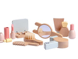 JC Toys Parfait Collection | Real Wood 10 Piece Personal Care-Make Up Set | for Dolls and Stuffed Animals Ages 3+ | Twiggly Toys JC Toys