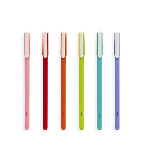 OOLY, Modern Writers Gel Pens, Set of 6 Ooly