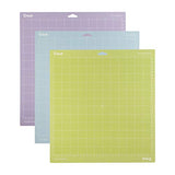 Cricut Variety Pack(1 StrongGrip, 1 LightGrip, 1 StandardGrip) Adhesive Cutting Mat 12"x12", Cutting Mat For Cricut Maker/Cricut Explore, Use with Cricut