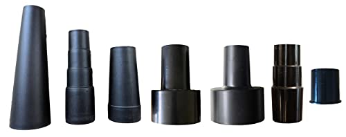Dust Collection Fittings Shop Vac Hose Adapter Compatible With Dewalt, Ryobi, Craftsman, Rigid, Metabo Power Tools Dust Ports For Connecting To 2 1/2 Mountain Trades