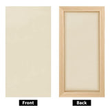 ADXCO 8 Pack Wood Panels 6 x 12 inch Wooden Canvas Board Unfinished Wooden Panel Boards for Painting, Arts, Pouring Use with Oils, Acrylics ADXCO