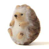 Feltsky Hedgehog Needle Felting Kit for Beginners Easy Steps to Make with Everything, Christmas for Mom, Grandma, Kids Feltsky