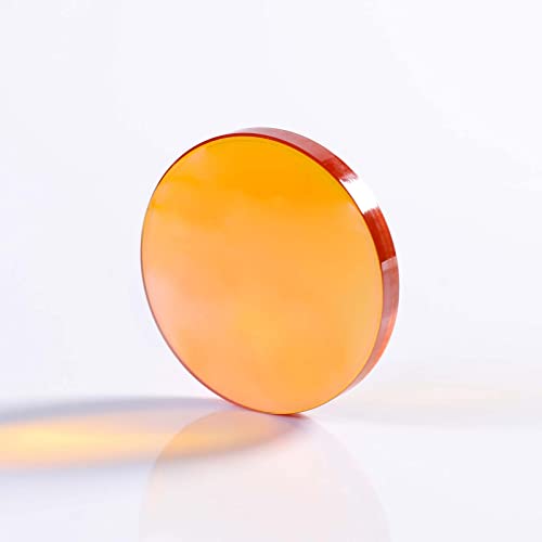 MCWLaser CO2 Laser Lens PVD ZnSe Dia: 20mm FL: 2"/50.8mm for Co2 Laser Engraver Cutter 40W 50W 60W 80W 100W MCWlaser