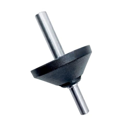 DNP617 Centering Cone for DEWALT Fixed Base Compact Router, Silver - WoodArtSupply